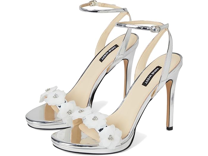 (取寄) ナインウエスト レディース ラブリー Nine West women Lovely Silver Mirror Metallic