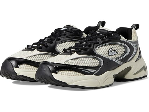 (取寄) ラコステ メンズ ストーム 96 2k スニーカー Lacoste men Storm 96 2k Sneakers Off Whtite/Black (取寄) ラコステ メンズ ストーム 96 2k スニーカー Lacoste men Storm 96 2k Sneakers Off Whtite/Black