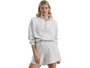 (取寄) バーリー レディース アトリウム ハイライズ ショーツ Varley women Atrium High-Rise Shorts Ivory Marl(4)