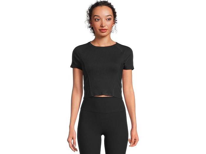 () ӥɥ襬 ǥ åץ 󥰥 Beyond Yoga women Cropped length Black