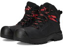 (取寄) プーマ セーフティー メンズ アイロン エイチディー ミッド ASTM エー Wp SR PUMA Safety men Iron HD Mid ASTM EH WP SR Black(4)