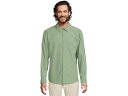 (取寄) マーモット メンズ ロング スリーブ シャツ Marmot men AirExchange SolarShield Long Sleeve Shirt Agate Green
