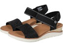 (取寄) ボブス スケッチャーズ レディース マーサ スチュワート アーチ フィット ビーチ シック BOBS from SKECHERS women Martha Stewart Arch Fit Beach Kiss-Beyond Chic Black