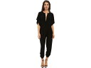 (取寄) ノーマ カマリ レディース レクタングル ジョグ ジャンプスーツ Norma Kamali women Rectangle Jog Jumpsuit Black(4)