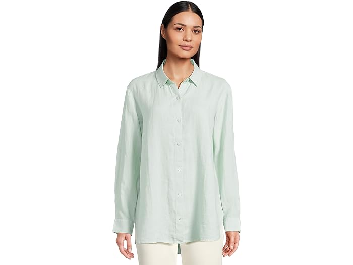 () ꡼ եå㡼 ǥ 饷å 顼   Eileen Fisher women Classic Collar Lon...