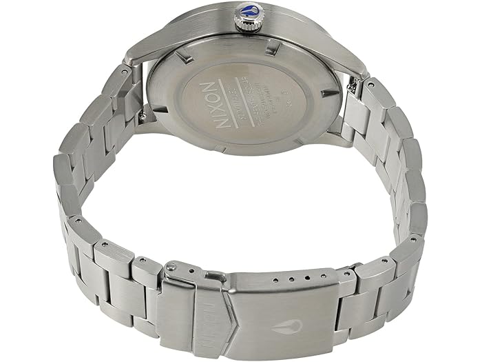 (取寄) ニクソン メンズ セントリー ソーラー ステインレス スティール Nixon men Sentry Solar Stainless Steel Navy Sunray/Silver