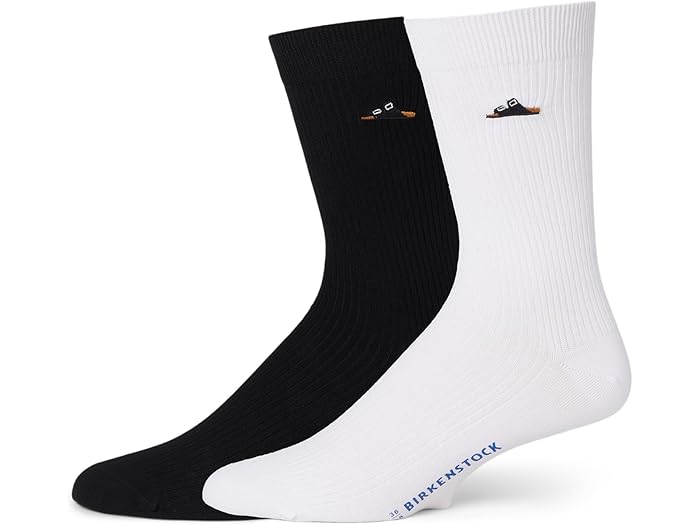 楽天スウィートラグ（取寄） ビルケンシュトック コットン リブド ソックス マルチ パック Birkenstock Cotton Ribbed Socks Multi Pack Black/White