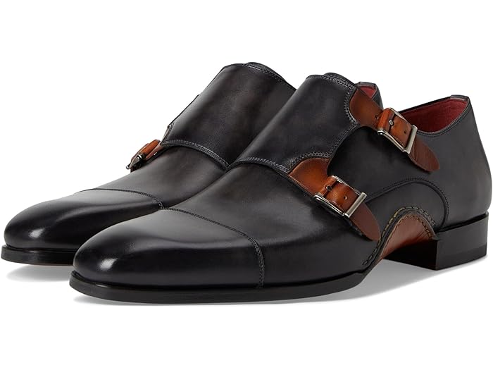 () ޥʡ  Magnanni men Leros Grey/Cuero