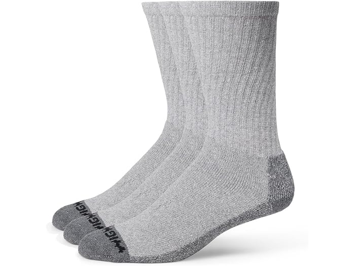 ()   å  롼 3-ѥå Wigwam men At Work Crew 3-pack Grey