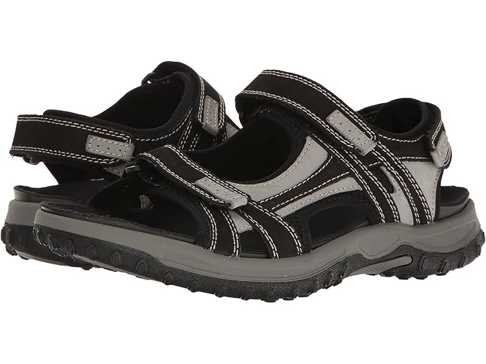 (取寄) ドリュー メンズ ウォーレン Drew men Warren Black/Grey Nubuck