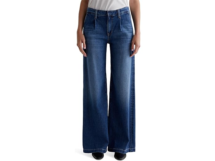 (取寄) AGジーンズ レディース プリーツ ステラ ワイド レッグ パラッツォ イン プロヴァンス AG Jeans women Pleated Stella Wide Leg Palazzo in Provence Provence