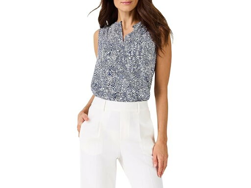 (取寄) ニックゾー レディース ダッシング ドット タンク NIC+ZOE women Dashing Dot Tank Indigo Multi (取寄) ニックゾー レディース ダッシング ドット タンク NIC+ZOE women Dashing Dot Tank Indigo Multi