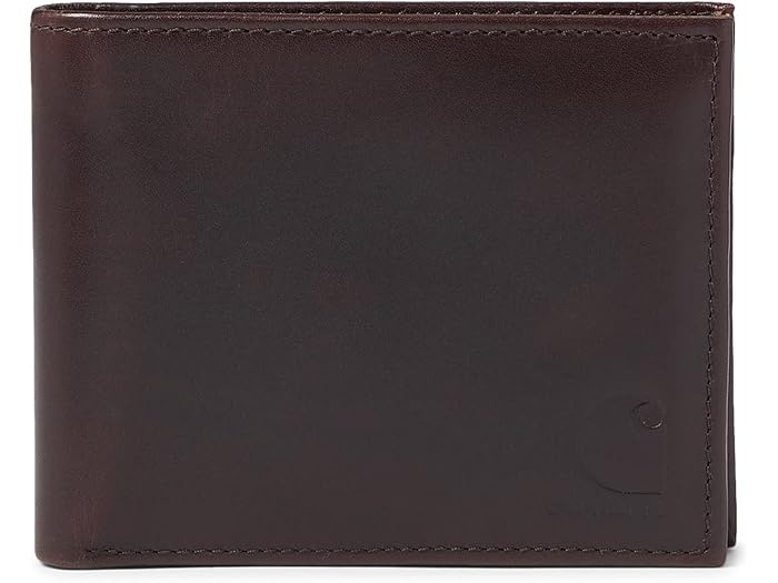 () ϡ   쥶 ѥ å Carhartt Oil Tan Leather Passcase Wa...