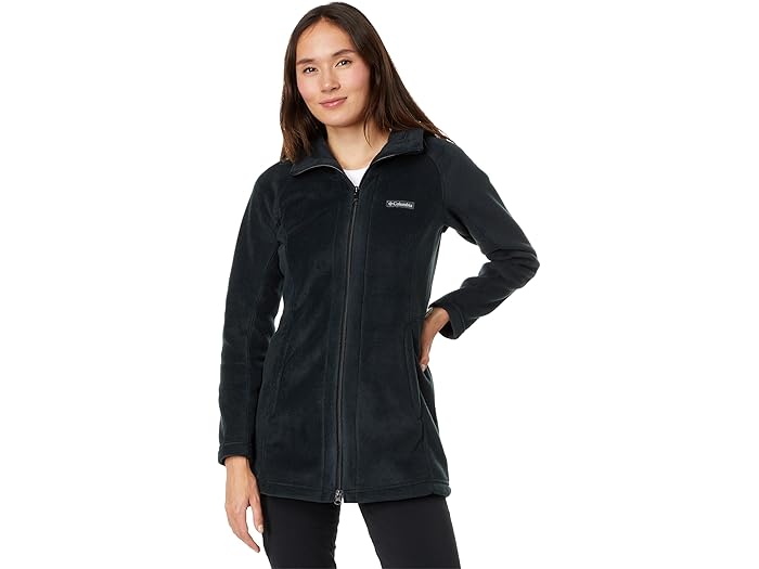 (取寄) コロンビア レディース ベントン スプリングス リ ロング ブーディ Columbia women Benton Springs II Long Hoodie Black