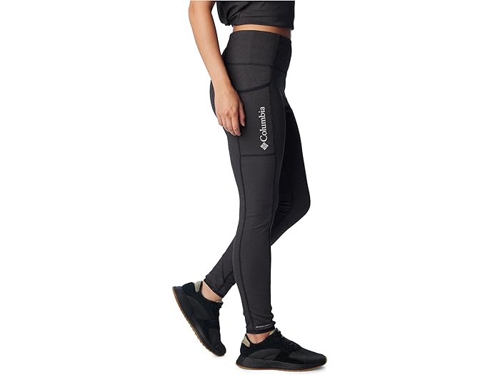 (取寄) コロンビア レディース ハイク リ レギングス Columbia women Hike II Leggings Black Heather