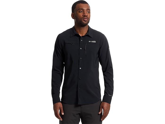 楽天スウィートラグ（取寄） コロンビア メンズ サミット バレー ロング スリーブ シャツ Columbia men Summit Valley Long Sleeve Shirt Black