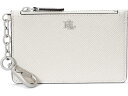 (取寄) ローレン ラルフローレン レディース クロスハッチ レザー ジップ カード ケース Lauren Ralph Lauren women Crossha...