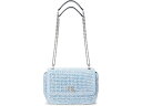 (取寄) ローレン ラルフローレン レディース メランジュ ウーブン ストロー ミディアム ソフィー バッグ Lauren Ralph Lauren women Melange Woven Straw Medium Sophee Bag Cornflower Blue Mlnge/Crnflwr Blu(4)
