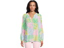 (取寄) リリー ピュリッツァー レディース エルザ トップ Lilly Pulitzer women Elsa Top Multi Bright Deligh...