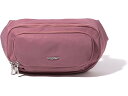 (取寄) バッガリーニ レディース オン ザ ゴー ラージ ベルト バッグ ウェスト パック Baggallini women On The Go Large Belt Bag Waist Pack Mauve Twill