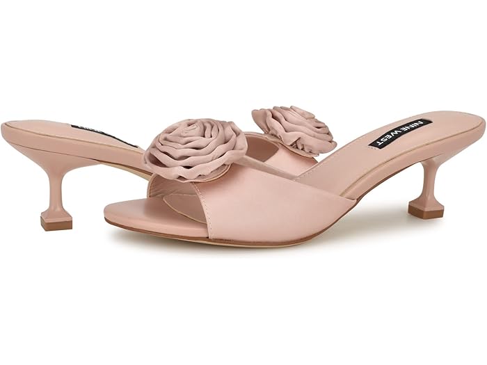 () ʥ󥦥 ǥ ꥢ Nine West women Dhalia Light Pink Satin