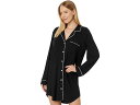 (取寄) エバージェイ レディース ジゼル ナイトシャツ Eberjey women Gisele Nightshirt Black/Sorbet Pink