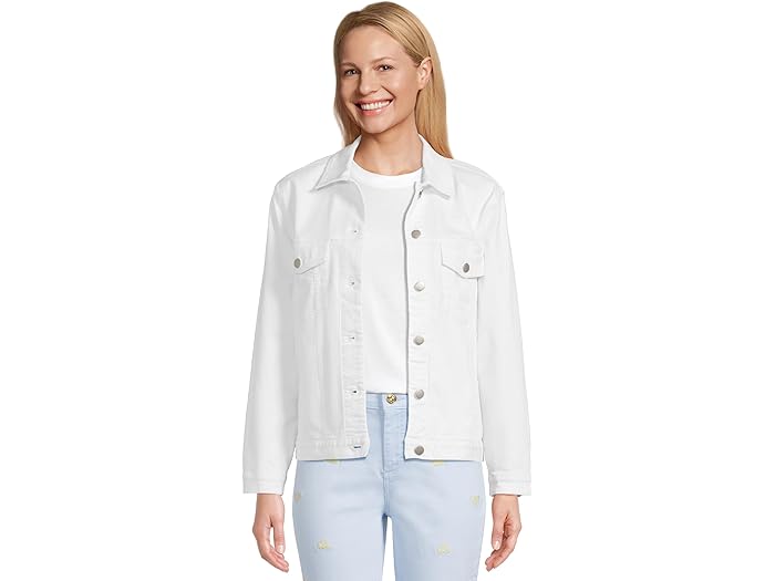 (取寄) アイリーン フィッシャー レディース ジーン ジャケット Eileen Fisher women Jean Jacket White