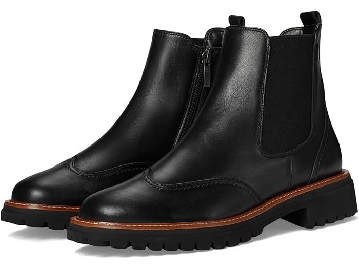 () ݡ륰꡼ ǥ ȥ ֡ Paul Green women Watson Boot Black Gore Le...