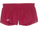 (取寄) アンダーアーマー キッズ ガールズ フライ バイ ショーツ (ビッグ キッズ) Under Armour Kids girls Fly By Shorts (Big Kids) Shaded Fuchsia/Reflective