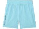 (取寄) アンダーアーマー キッズ ボーイズ ウーブン ワードマーク ショーツ (ビッグ キッド) Under Armour Kids boys Woven Wordmark Shorts (Big Kid) Stream/Midnight Navy