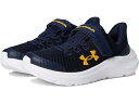 (取寄) アンダーアーマー キッズ ボーイズ パシュート 4 オルタネイト クロージャー (リトル キッド) Under Armour Kids boys Pursuit 4 Alternate Closure (Little Kid) Midnight Navy/Midnight Navy/Campus Gold(4)
