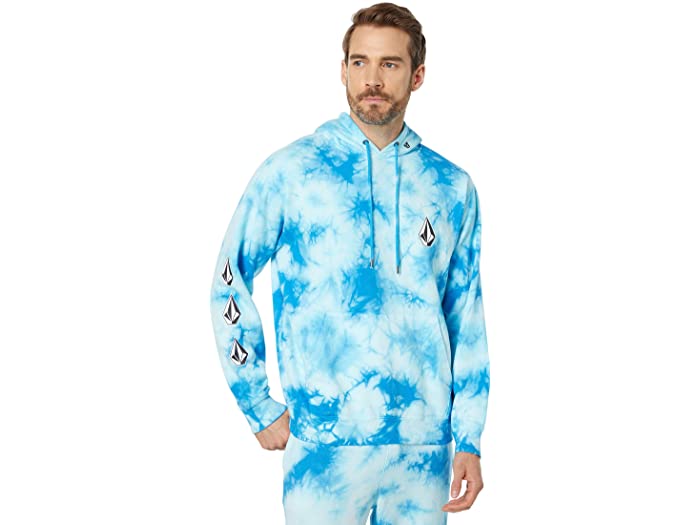 (取寄) ボルコム メンズ アイコニック ストーン プラス プルオーバー フーディ Volcom men Iconic Stone Plus Pullover Hoodie Maliblue