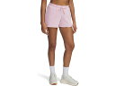 (取寄) アンダーアーマー レディース ライバル テリー ショーツ Under Armour women Rival Terry Shorts Prime Pink/White(4)