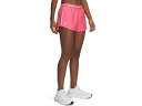 (取寄) アンダーアーマー レディース テック プレイ アップ ショーツ Under Armour women Tech Play Up Shorts Super Pink/White(4)