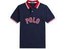 (取寄) ラルフローレン キッズ ボーイズ コットン メッシュ ポロ シャツ (ビッグ キッド) Polo Ralph Lauren Kids boys Baseball-Logo Cotton Mesh Polo Shirt (Big Kid) Refined Navy