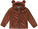 (取寄) エルエルビーン キッズ ハイ-パイル フリース ジャケット (トドラー) L.L.Bean kids Hi-Pile Fleece Jacket (Toddler) Dark Barley