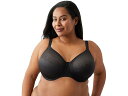 (取寄) ワコール レディース バック アピール アンダーワイヤー ブラ Wacoal women Back Appeal Underwire Bra Blac...