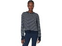 (取寄) スウェッティ ベティ レディース アフター クラス クロップ スウェットシャツ Sweaty Betty women After Class Crop Sweatshirt Navy White Stripe
