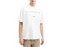 (取寄) オールセインツ メンズ カットアウト ショート スリーブ クルー AllSaints men Cutout Short Sleeve Crew Optic White(4)