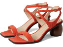 (取寄) ペレ モーダ レディース ライカ サンダル Pelle Moda women Laika Sandal Red Orange