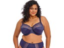 (取寄) エロミ レディース モルガン ストレッチ バンデット アンダーワイヤー ブラ elomi women Morgan Stretch Banded Underwire Bra Midnight(4)