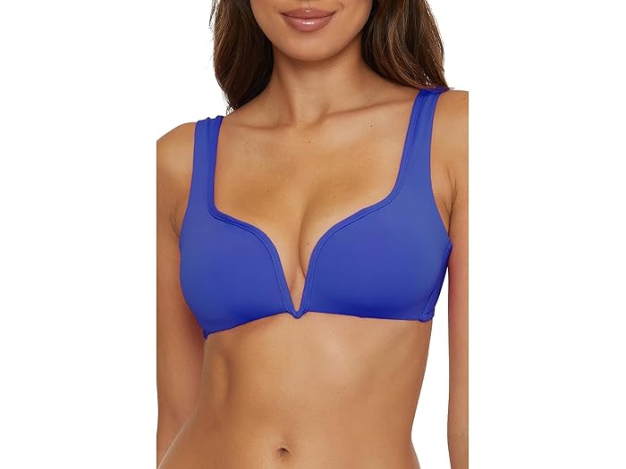 (取寄) ベッカ レディース カラー コード エリン V ワイヤー カット アウト ブラレット BECCA women Color Code Erin V Wire Cut Out Bralette Ultra Marine