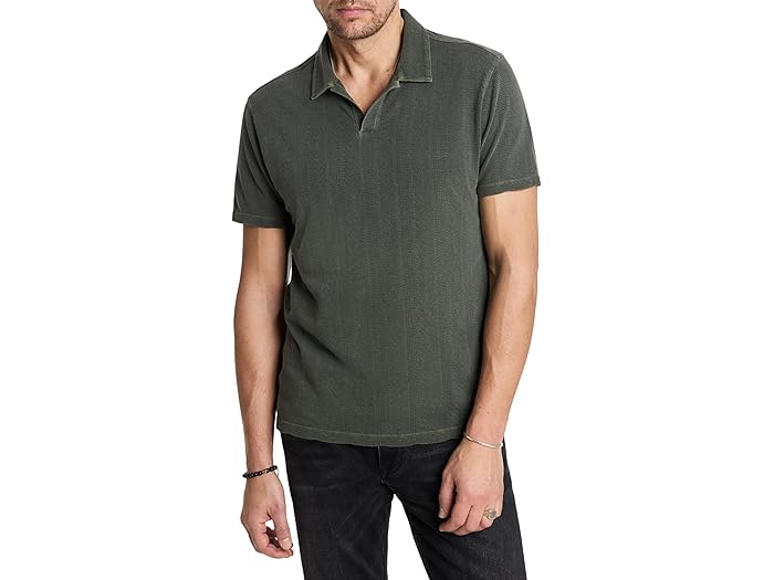 ()  Х٥ȥ   ݥ John Varvatos men Zion Polo K6171F24 Tarp Green
