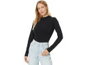 (取寄) フリーピープル レディース ストラップ イン ザ バック ボディスーツ Free People women Straps In The Back Bodysuit Black