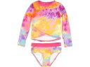 (取寄) アパマンキッズ ガールズ オシャーナ ラッシュガード セット (トドラー/リトル キッズ/ビッグ キッズ) Appaman Kids girls Oceana Rashguard Set (Toddler/Little Kids/Big Kids) Spring Bloom(4)