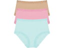 (取寄) ナトリ レディース ブリス フル ブリーフ 3-パック Natori women Bliss Full Brief 3-Pack Whipped Mi...