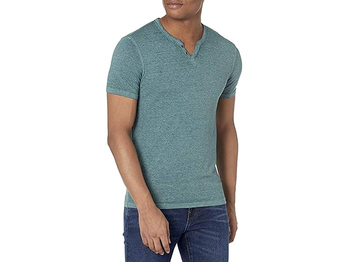 (取寄) ラッキーブランド メンズ バーンアウト ボタン ノッチ シャツ Lucky Brand men Burnout Button Notch Shirt June Bug