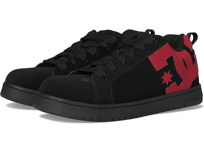 (取寄) メンズ コート ワーク コンプ トゥ SD DC Work men Court Graffic Work Comp Toe SD Black/Red