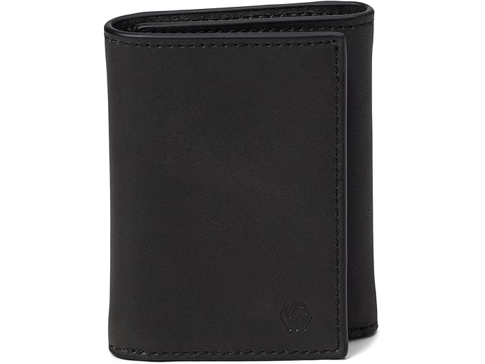(取寄) ジョンストン&マーフィー ローズ トリフォールド ウォレット Johnston & Murphy Rhodes Trifold Wallet Black Full Grain