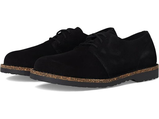 (取寄) ビルケンシュトック メンズ ウプサラ ロウ レース アップ - スエード Birkenstock men Uppsala Low Lace Up - Suede Black (取寄) ビルケンシュトック メンズ ウプサラ ロウ レース アップ - スエード Birkenstock men Uppsala Low Lace Up - Suede Black